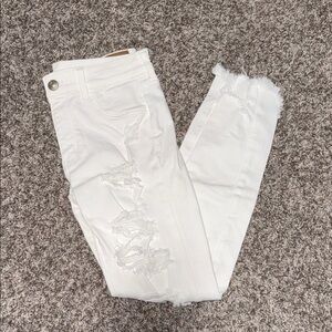 American Eagle Outfitters White Jegging